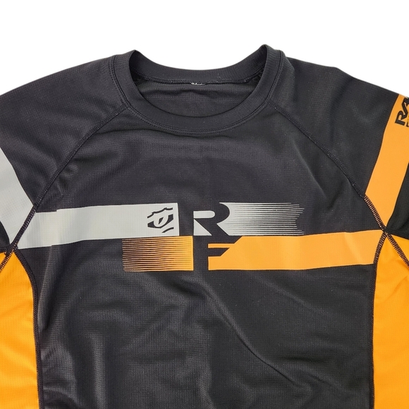 RACE FACE Indy Jersey 3/4 sleeve mountain bike orange and black - Picture 5 of 11